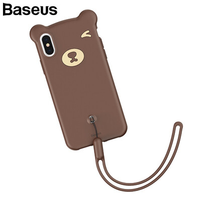 Baseus Phone Case Cute Little Bear style for New iphone XS XS Max Soft Silicone Case For iPhone XR Cover
Baseus Phone Case Cute Little Bear style for New iphone XS XS Max Soft Silicone Case For iPhone XR Cover