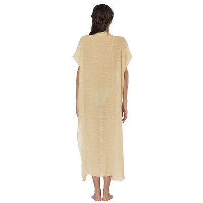 New Sexy Women Swimwear Cover Up Crochet Knit Deep V-Neck Short Sleeve Side Split Beach Dress
New Sexy Women Swimwear Cover Up Crochet Knit Deep V-Neck Short Sleeve Side Split Beach Dress
