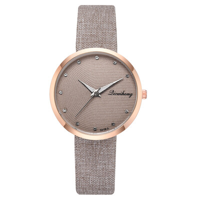 Diamond fashion trend ladies watch temperament high-end PU with watch limited time promotion
Diamond fashion trend ladies watch temperament high-end PU with watch limited time promotion