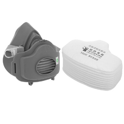 Anti Dust Respirator Filter Gas Mask Set Chemical Anti-dust Masks Industrial Paint Spraying Protective Mask Workplace Safety
Anti Dust Respirator Filter Gas Mask Set Chemical Anti-dust Masks Industrial Paint Spraying Protective Mask Workplace Safety