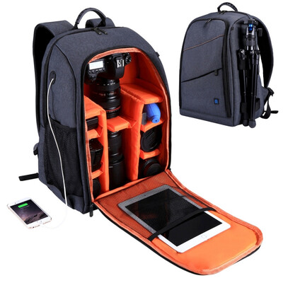 PULUZ Outdoor Portable Waterproof Scratch-proof Dual Shoulders Backpack Camera Bag Upgrade Version
PULUZ Outdoor Portable Waterproof Scratch-proof Dual Shoulders Backpack Camera Bag Upgrade Version