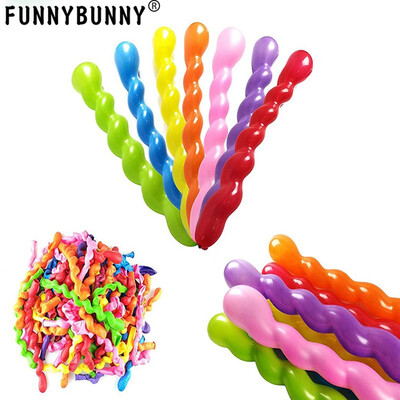 FUNNYBUNNY 100pcs 42 Inch Premium Quality Latex Spiral Balloons Assorted Color Unique Twisted Latex Balloon for Birthdays&Even
FUNNYBUNNY 100pcs 42 Inch Premium Quality Latex Spiral Balloons Assorted Color Unique Twisted Latex Balloon for Birthdays&Even