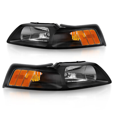 Headlamp for 99-04 Ford Mustang Replacement Headlight Assembly kit Black Housing Clear Lens Driving Light
Headlamp for 99-04 Ford Mustang Replacement Headlight Assembly kit Black Housing Clear Lens Driving Light