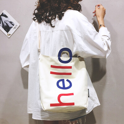Tote bag female 2019 new casual wild large capacity canvas shoulder bag lazy wind student Messenger bag
Tote bag female 2019 new casual wild large capacity canvas shoulder bag lazy wind student Messenger bag