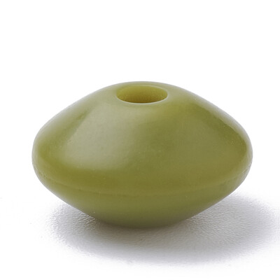 Food Grade Environmental Silicone Beads Chewing Beads For Teethers DIY Nursing Necklaces Making Rondelle DarkOliveGreen 12x6
Food Grade Environmental Silicone Beads Chewing Beads For Teethers DIY Nursing Necklaces Making Rondelle DarkOliveGreen 12x6