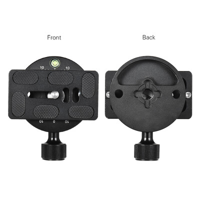 Andoer KZ-40 Universal Aluminum Alloy Tripod Head Disc Clamp Adapter w PU-70 Quick Release Plate Compatible for Arca Swiss
Andoer KZ-40 Universal Aluminum Alloy Tripod Head Disc Clamp Adapter w PU-70 Quick Release Plate Compatible for Arca Swiss