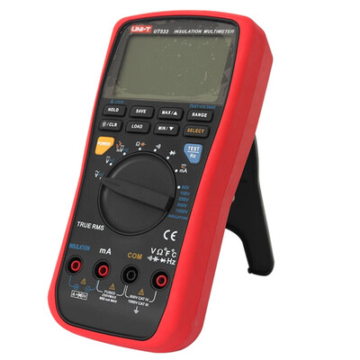 Uni-t ut533 True-RMS Insulation Resistance Multimeter Auto Range 501000V Megohmmeter Capacitance OHM Temp Freq tester
Uni-t ut533 True-RMS Insulation Resistance Multimeter Auto Range 501000V Megohmmeter Capacitance OHM Temp Freq tester