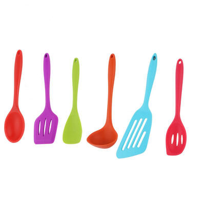 Greensen 6pcs set Non-stick Food Grade Silicone Kitchen Utensil Cooking Tools Set Kit
Greensen 6pcs set Non-stick Food Grade Silicone Kitchen Utensil Cooking Tools Set Kit