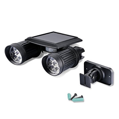 2Pack 14 LED Solar Powered Lights PIR Motion Sensor Dual Head Spotlight Adjustable Waterproof
2Pack 14 LED Solar Powered Lights PIR Motion Sensor Dual Head Spotlight Adjustable Waterproof