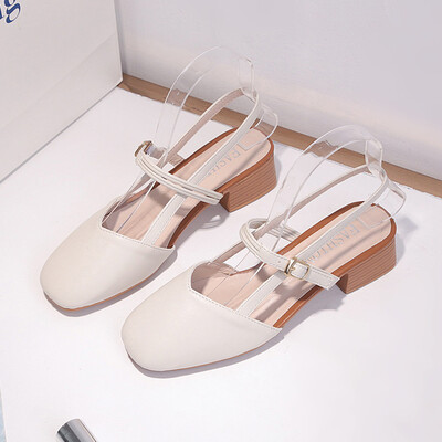 Baotou Sandals Women Summer 2019 New Joker with Students Retro buckle square head Mary Jane Coarse Documentary Shoes
Baotou Sandals Women Summer 2019 New Joker with Students Retro buckle square head Mary Jane Coarse Documentary Shoes