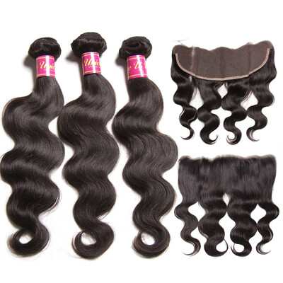 UNice 8A Malaysian Body Wave Virgin Human Hair 3 Bundles with 134 Ear to Ear Frontal
UNice 8A Malaysian Body Wave Virgin Human Hair 3 Bundles with 134 Ear to Ear Frontal