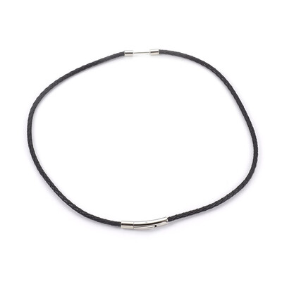 Leather Cord Necklace Making with Stainless Steel Finding Stainless Steel Color 179"455cm 3mm
Leather Cord Necklace Making with Stainless Steel Finding Stainless Steel Color 179"455cm 3mm