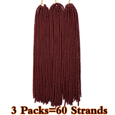 3 Packs Dreadlocks Crochet Braids Soft Faux Locs Crochet Hair Synthetic Braiding Hair Bomba Goddess Locs Crochet Hair Braids
3 Packs Dreadlocks Crochet Braids Soft Faux Locs Crochet Hair Synthetic Braiding Hair Bomba Goddess Locs Crochet Hair Braids
