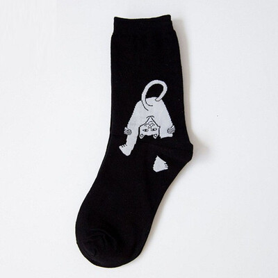 1 Pair Autumn Winter Women Cotton Socks Art Funny Alien Planet Creative Funny Cartoon Cat Breathable Socks
1 Pair Autumn Winter Women Cotton Socks Art Funny Alien Planet Creative Funny Cartoon Cat Breathable Socks