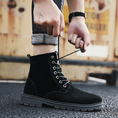 Martin boots mens British wind mens middle boots short boots high help tooling boots tide mens boots wild large size mens shoes summer
Martin boots mens British wind mens middle boots short boots high help tooling boots tide mens boots wild large size mens shoes summer