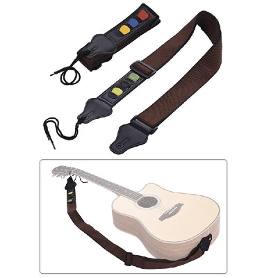 2pcs Pack Adjustable Guitar Shoulder Strap Microfiber Cotton Belt Synthetic Leather Ends with Guitar Pick Pockets & 3pcs Guitar
2pcs Pack Adjustable Guitar Shoulder Strap Microfiber Cotton Belt Synthetic Leather Ends with Guitar Pick Pockets & 3pcs Guitar