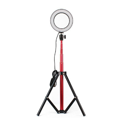 DC5V 7W LED Light Round Selfie Camera Lamp with Telescopic Tripod USB Powered Operated 10 Levels Adjustable Brightness Dimmable C
DC5V 7W LED Light Round Selfie Camera Lamp with Telescopic Tripod USB Powered Operated 10 Levels Adjustable Brightness Dimmable C