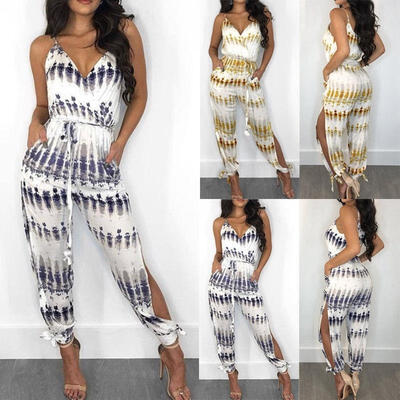 Fashion Ladies Romper Trousers Pants Women Clubwear Playsuit Short Sleeve Party Jumpsuit
Fashion Ladies Romper Trousers Pants Women Clubwear Playsuit Short Sleeve Party Jumpsuit