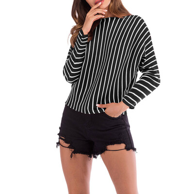 〖Follure〗Women Striped O Neck Long Sleeve Knitted Sweater Jumper Pullover Top Blouse
〖Follure〗Women Striped O Neck Long Sleeve Knitted Sweater Jumper Pullover Top Blouse