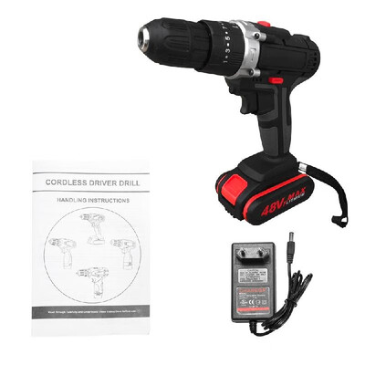 Multifunctional Electric Impact Cordless Drill High-power Rechargeable Lithium Battery Wireless Hand Drills Home DIY Electric Powe
Multifunctional Electric Impact Cordless Drill High-power Rechargeable Lithium Battery Wireless Hand Drills Home DIY Electric Powe