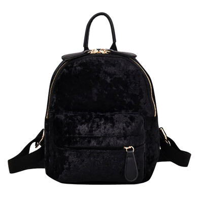 Women Soft Velvet Backpack Teenager Girls Small Travel Backpacks School Bag
Women Soft Velvet Backpack Teenager Girls Small Travel Backpacks School Bag
