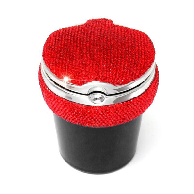Bling Car Ashtray Crystal Diamond Portable Smokeless Stand Cylinder Cup Holder with Cool Blue Led Light Indicator
Bling Car Ashtray Crystal Diamond Portable Smokeless Stand Cylinder Cup Holder with Cool Blue Led Light Indicator