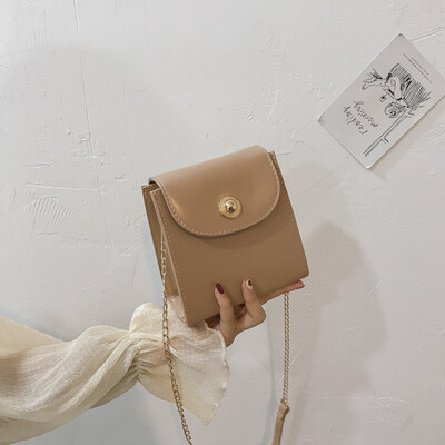 2019 new fashion Korean version of the chain shoulder Messenger bag female casual retro simple wild color small square bag
2019 new fashion Korean version of the chain shoulder Messenger bag female casual retro simple wild color small square bag