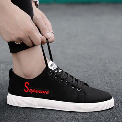 Autumn youth cloth shoes mens casual flat shoes Korean version of the trend of wild tide shoes simple small black shoes mens shoes
Autumn youth cloth shoes mens casual flat shoes Korean version of the trend of wild tide shoes simple small black shoes mens shoes