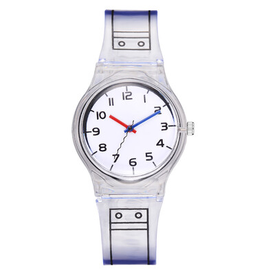 Fashion simple small fresh student watch Korean casual jelly watch transparent wrist watch
Fashion simple small fresh student watch Korean casual jelly watch transparent wrist watch