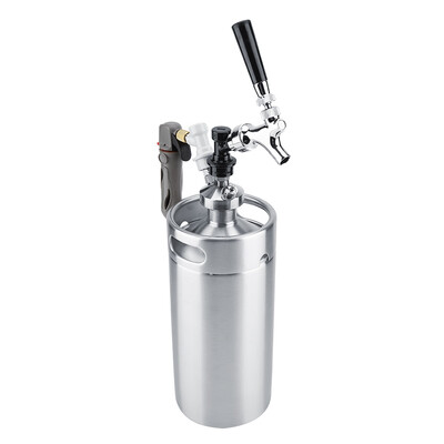 Greensen 36L Portable Stainless Steel Keg with Faucet Pressurized Home Brewing Craft Beer Dispenser Set
Greensen 36L Portable Stainless Steel Keg with Faucet Pressurized Home Brewing Craft Beer Dispenser Set