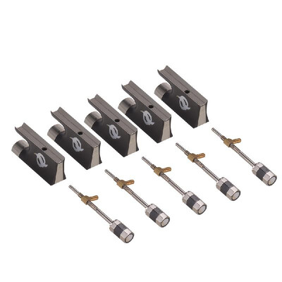 Fiddle Violin Bow Ebony Frog & Screw Set with Beautiful Pattern for 44 Violin Bow Pack of 5 sets
Fiddle Violin Bow Ebony Frog & Screw Set with Beautiful Pattern for 44 Violin Bow Pack of 5 sets