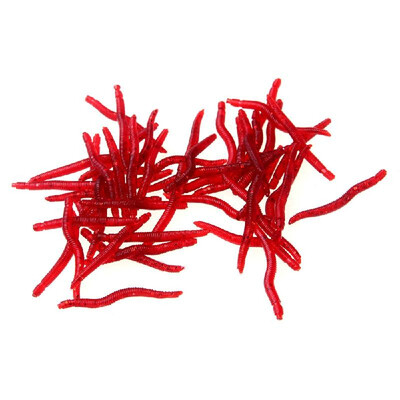 Lixada 50Pcs 35cm Simulation Earthworm Worms Artificial Fishing Lures Tackle Soft Bait Lifelike Fishy Smell Red
Lixada 50Pcs 35cm Simulation Earthworm Worms Artificial Fishing Lures Tackle Soft Bait Lifelike Fishy Smell Red