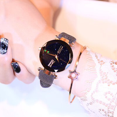 Female Star Watch Fashion Waterproof Korean Edition Student Temperament Lady Atmospheric Quartz Watch
Female Star Watch Fashion Waterproof Korean Edition Student Temperament Lady Atmospheric Quartz Watch