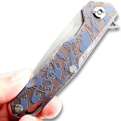 TWOSUN D2 blade folding knife Pocket Knife tactical knife Survival knives camping outdoor tool Ball bearing Titanium TS21-Update
TWOSUN D2 blade folding knife Pocket Knife tactical knife Survival knives camping outdoor tool Ball bearing Titanium TS21-Update