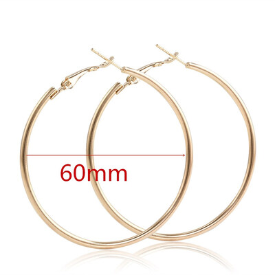 40mm 60mm 70mm 80mm Exaggerate Big Smooth Circle Hoop Earrings Brincos Simple Party Round Loop Earrings for Women Jewelry
40mm 60mm 70mm 80mm Exaggerate Big Smooth Circle Hoop Earrings Brincos Simple Party Round Loop Earrings for Women Jewelry