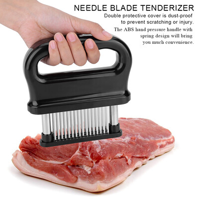 Greensen 48 Stainless Steel Ultra Sharp Needle Blade Tenderizer for Tenderizing Steak
Greensen 48 Stainless Steel Ultra Sharp Needle Blade Tenderizer for Tenderizing Steak