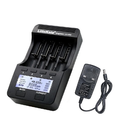 LiitoKala Lii-500 4 Slots Intelligent Battery Charger Kit with Car Charger AU Adapter for 37V Li-ion 12V Ni-MH Cylindrical 1865
LiitoKala Lii-500 4 Slots Intelligent Battery Charger Kit with Car Charger AU Adapter for 37V Li-ion 12V Ni-MH Cylindrical 1865