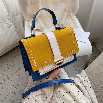 Womens bag new Korean fashion contrast color matte small square bag fashion mobile wild shoulder Messenger bag
Womens bag new Korean fashion contrast color matte small square bag fashion mobile wild shoulder Messenger bag