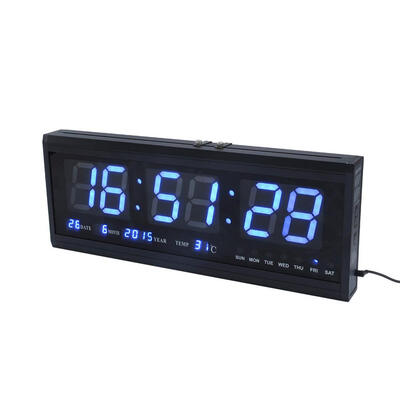 Digits LED Wall Desk ALARM ClockDigital Large Big Digits LED Wall Desk ALARM Clock Calendar Temperature RedGreenBlue
Digits LED Wall Desk ALARM ClockDigital Large Big Digits LED Wall Desk ALARM Clock Calendar Temperature RedGreenBlue