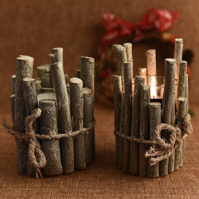 New Hot Vintage Style Wooden Candle Holders Fashion Novel Cylindrical Candle Holders Home Decoration
New Hot Vintage Style Wooden Candle Holders Fashion Novel Cylindrical Candle Holders Home Decoration