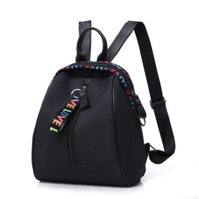 2018 UK Fashion Black Nylon Bag Shoulder School Bags Travel Backpack Rucksack for Women Girls
2018 UK Fashion Black Nylon Bag Shoulder School Bags Travel Backpack Rucksack for Women Girls