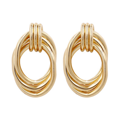 Vintage Drop Dangle Earrings For Women Geometric ZA Metal Statement Earrings Gold Silver Color Twist Round Simple Punk Jewelry
Vintage Drop Dangle Earrings For Women Geometric ZA Metal Statement Earrings Gold Silver Color Twist Round Simple Punk Jewelry