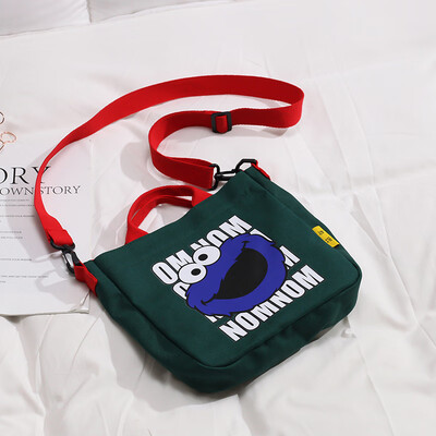 Sesame Street Messenger Bag Female New 2019 Bag Bag Korean version of the wild Harajuku girl canvas shoulder bag
Sesame Street Messenger Bag Female New 2019 Bag Bag Korean version of the wild Harajuku girl canvas shoulder bag