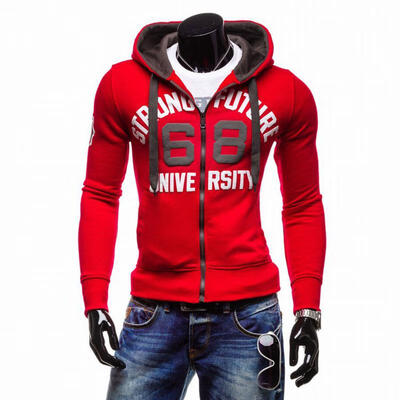 New Hooded Pullovers Cardigan Slim Fit Hoodies Casual Mens Letter Printing Design Knitted Sweatshirts For Men
New Hooded Pullovers Cardigan Slim Fit Hoodies Casual Mens Letter Printing Design Knitted Sweatshirts For Men