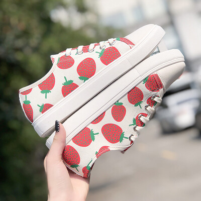 Spring Female Shoes Strawberry Canvas Shoes Female Student Korean Version Uzzang Board Shoes Ins Baitie Cloth Shoes
Spring Female Shoes Strawberry Canvas Shoes Female Student Korean Version Uzzang Board Shoes Ins Baitie Cloth Shoes