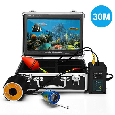 30M Fish Finder Underwater Camera Fishing Camera 9" Color Screen 1000TVL CAM Infrared IR LED Lights Remote Control
30M Fish Finder Underwater Camera Fishing Camera 9" Color Screen 1000TVL CAM Infrared IR LED Lights Remote Control