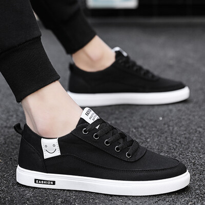 Black canvas shoes shoes mens tide shoes summer new smiling Joker shoes student shoes breathable
Black canvas shoes shoes mens tide shoes summer new smiling Joker shoes student shoes breathable