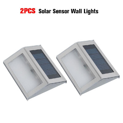2PCS Solar Sensor Wall Lights 3 LEDs Stainless Steel Outdoor Waterproof Solar Powered Spotlights Wall Lamp Light Sensor Energy Sa
2PCS Solar Sensor Wall Lights 3 LEDs Stainless Steel Outdoor Waterproof Solar Powered Spotlights Wall Lamp Light Sensor Energy Sa