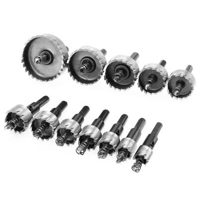 Greensen 12pcsset 15-50mm High Speed Steel Holesaw Cutter Hole Saw with Core Drill Bit
Greensen 12pcsset 15-50mm High Speed Steel Holesaw Cutter Hole Saw with Core Drill Bit
