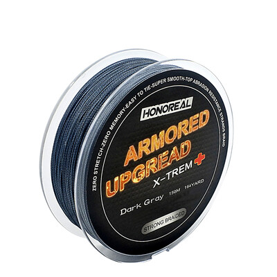 HONOREAL 0165mm 150m Super Strong Abrasion Resistant Grey&Green Color 4 Strands PE Braided Fishing Line
HONOREAL 0165mm 150m Super Strong Abrasion Resistant Grey&Green Color 4 Strands PE Braided Fishing Line